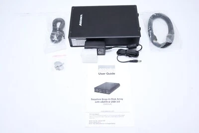 Addonics Sapphire Snap-In Disk Array – 4-Bay 2.5" – eSATA USB 3.0/2.0 Enclosure - Image 1 of 4