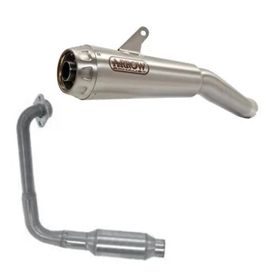 ESCAPE COMPLETO ARROW PARA YAMAHA YZF-R 125 2019 > 2020 PRO-RACE NICHROM INOX - Imagen 1 de 3