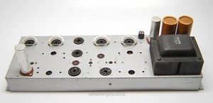 Chasis amplificador tubo de 3 canales Conn vintage / sin transformadores de salida / RH6026 - Imagen 1 de 7