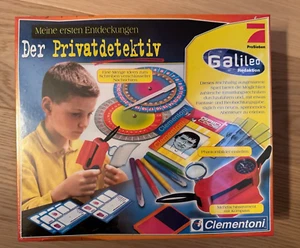 Clementoni - Galileo - Der Privatdetektiv - Detektivkasten - Alter 7 - 12 - neu! - Bild 1 von 5