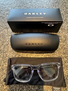 NEU UND VERPACKT Oakley Holbrook RX OO8156-03-56 POLIERT KLAR (RX) - Bild 1 von 10