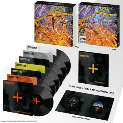 Macross Plus Sharon Apple Deluxe Edition Vinyl LP Boxed Set + Movie & OVA BLURAY - Image 1 of 4