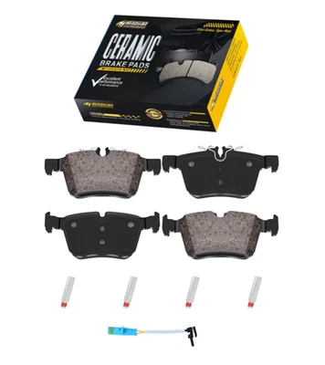 For 2015 2016 2017 - 2021 Mercedes-Benz C350e C400 C300 Rear Ceramic Brake Pads - Image 1 of 4