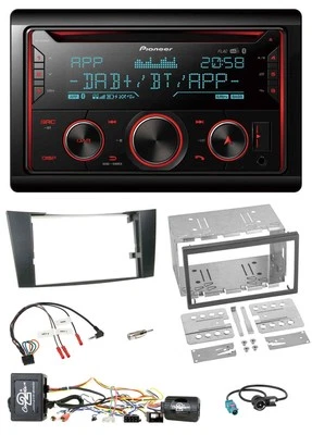 Pioneer 2DIN DAB Lenkrad Bluetooth USB CD Autoradio für E-Klasse Mercedes W211 2 - Bild 1 von 4