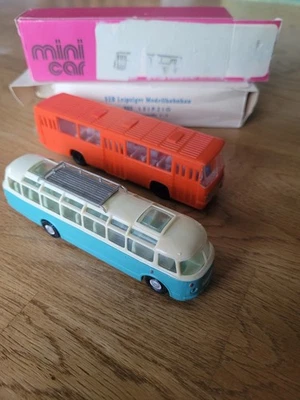 bus skoda ikarus 260 1:87 minicar veb Leipziger  modellbahnbau - Bild 1 von 4