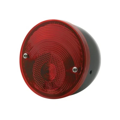 United Pacific C606607 Tail Light Incandescent, Red Lens, With Black H for GMC - Image 1 of 4