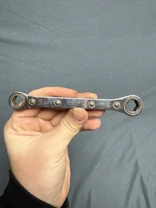 Snap-On Tools RBM1011 Metric 10mm-11mm Flip 6pt Ratchet Wrench USA (LOOK) - Foto 1 di 6
