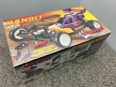 Vintage Traxxas Bandit 2WD NIB Rare Never Opened - Image 1 of 4