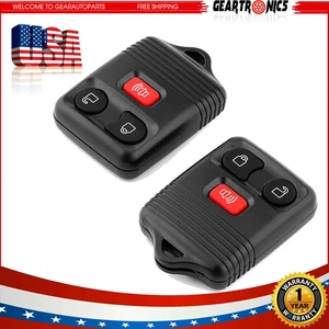 2 Alarmas Transmiso Llavero Control Remoto Coche Entrada Sin Llave Para Ford F150 F250* - Imagen 1 de 12