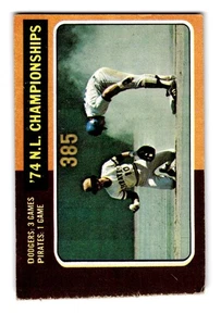 1975 Topps #460 '74 N.L. Meisterschaften - Bild 1 von 2