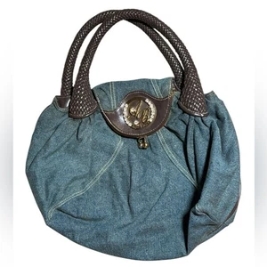 Vintage Apple Bottoms Denim Hobo Handtasche 90er Y2K - Bild 1 von 13