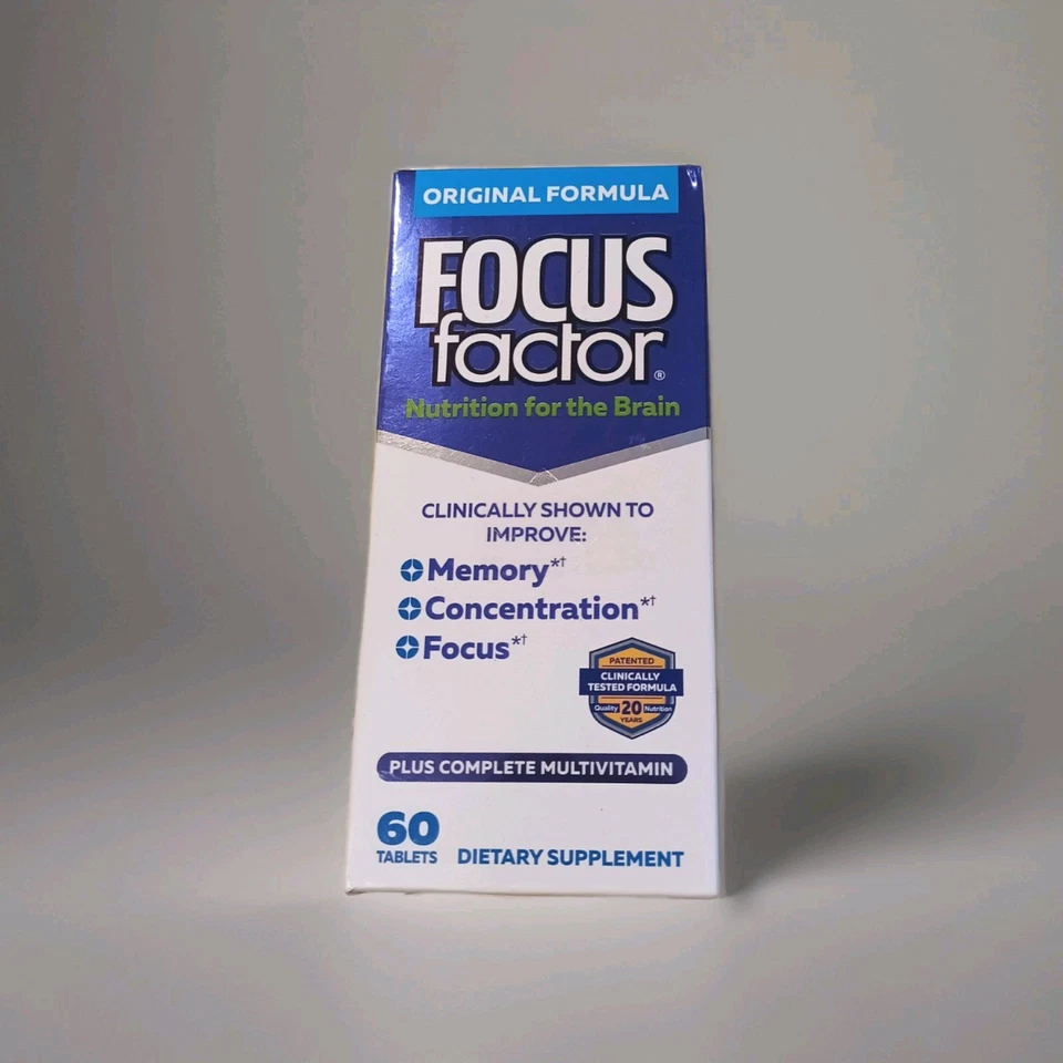 Focus Factor - Suplemento dietético completo Nutrición para el cerebro 60 comprimidos Foto 1 de 1