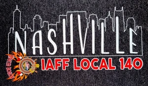 Camiseta del Departamento de Bomberos de Nashville Davison County IAFF Talla XL Bravest FDNY NFD - Imagen 1 de 9