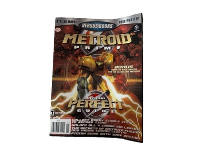 Nintendo Gamecube METROID PRIME Versus Books Official Perfect Strategy Guide + - Image 1 of 4