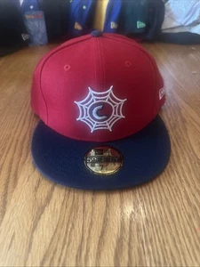 Cappello Berretto Dionic Cleveland Spiders 59fifty 7 1/2 Fitted New Era - Foto 1 di 2