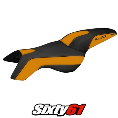 BMW K1300R 2009-2012 2013 2014 2015 2016 Seat Cover Tappezzeria Orange Black - Изображение 1 из 4