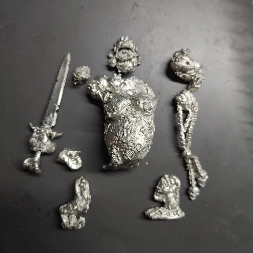 Nurgle Great Unclean One - Metal Fuera de Stock Sin Pintar - Warhammer Chaos Daemons Foto 1 de 2