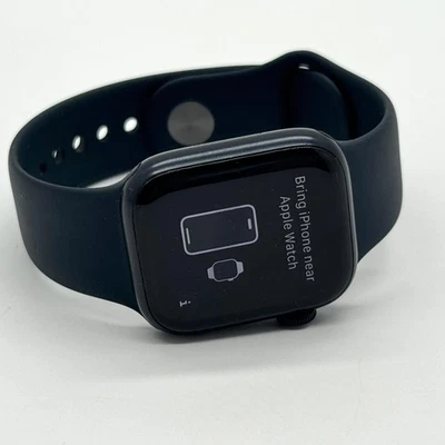 Apple Watch Series 9 41mm Midnight Aluminum Case with Sport Band GPS A2978 - Image 1 of 4