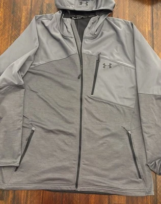 Chaqueta Under Armour Para Hombre Talla 3XL Coldgear Reactor Chaqueta con Cremallera - ¡Excelente Usada! Foto 1 de 4