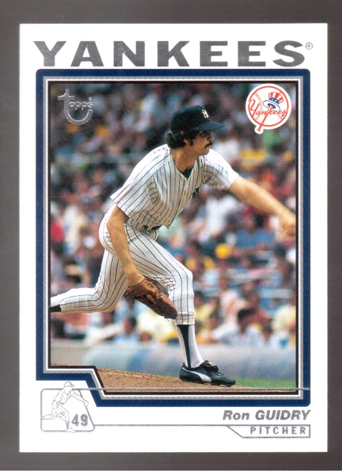2004 TOPPS RETIRED SIGNATURE #71 RON GUIDRY - Image 1 of 1
