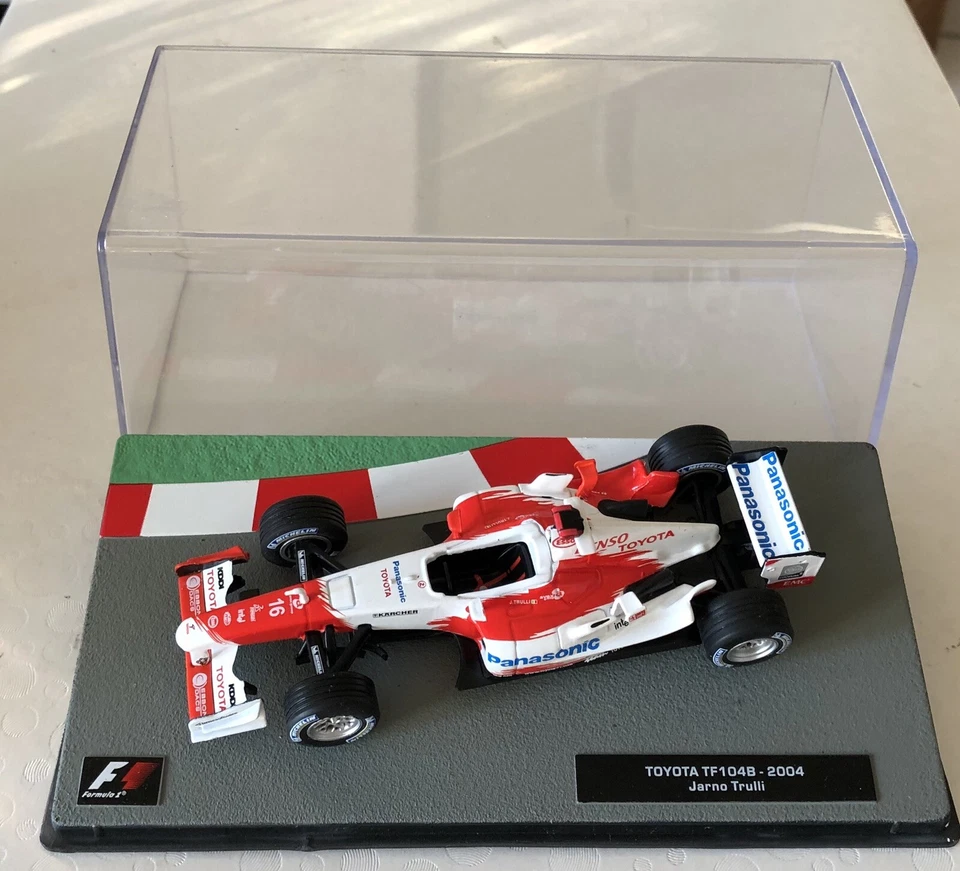 F1 Auto collection Toyota Tf104b 2004 Jarno Trulli No Spark Minichamps - Immagine 1 di 1
