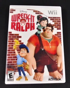 Nintendo Wii Disney Wreck It Ralph Rated E-Everyone Activision 2012 - Picture 1 of 3