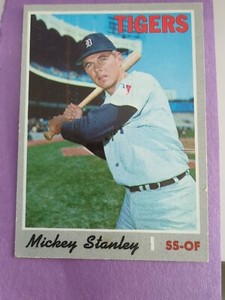 1970 Topps - #383 Mickey Stanley