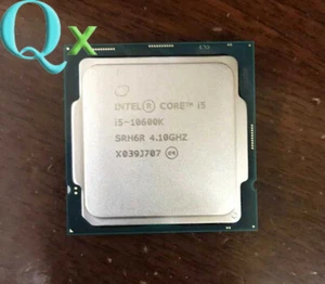 10Th Gen Intel Core I5-10600k  LGA 1200 Desktop CPU Processor 4.1Ghz Six-core - Picture 1 of 1