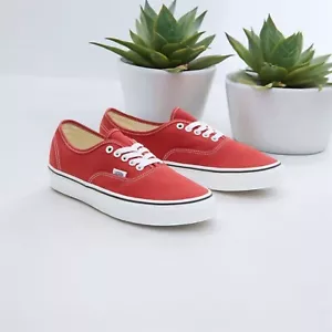 VANS Originals Classic Sneaker Rot Canvas Retro Old Skool Neu 45 - Bild 1 von 11