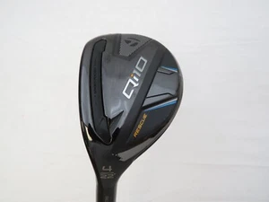 Used LH TaylorMade Qi10 22* 4 Hybrid Ventus TR Blue Regular Flex Graphite +HC - Picture 1 of 7