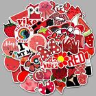 RED Vinyl Stickers~SEA LIFE Fruit FLOWERS Insects ROSE~4 Water Bottle VSCO Girls