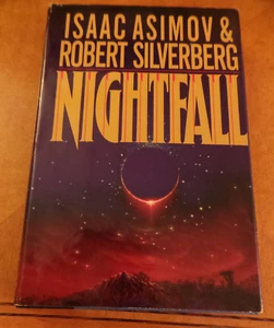 Nightfall by Isaac Asimov w Robert Silverberg update 1990 HCwDJ  Foundation VG+ - Bild 1 von 11