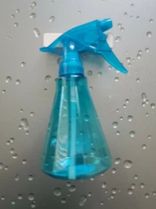 Reusable Clear Plastic Spray Bottle 10oz. Fluid Capacity Blue from USA - Picture 1 of 3