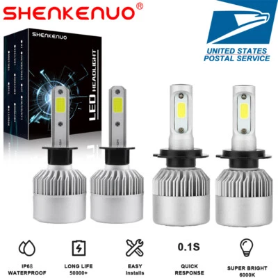 Kit de bombillas LED de haz alto bajo para Hyundai Tiburon 2000-2001 Foto 1 de 4