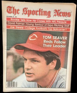 9-29-79 Sporting News Cincinnati Reds Tom Seaver en cubierta - Imagen 1 de 1