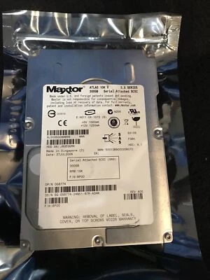 Maxtor 8J300S0088856 0G8774 Hard Drive 3.5" SAS 300GB  - Image 1 of 4