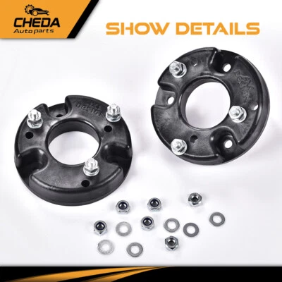Kit de elevación niveladora delantera de 2" apto para Ford F-150 2009-2022 2x2/4x2 negro stock en EE. UU. Foto 1 de 4