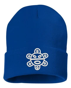 CUSTOM Embroidered Taino Sun Puerto Rico Beanie Hat shirt Rican Flag Frog 4 - Picture 1 of 3