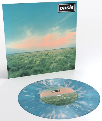 OASIS Whatever / To Be Free Ltd Edition Pink & Blue Splatter 7" Vinyl #0245 NEW - Image 1 of 4