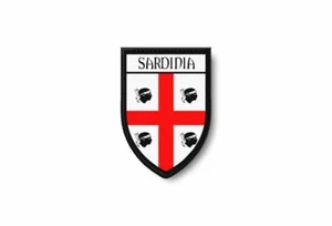 patch aufnäher bügelbilder aufbügler wappen flagge flaggen fahne sardinien - Bild 1 von 1