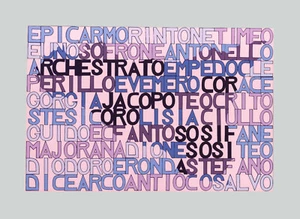 SALVO - "Senza titolo", 1977 - Litografia, 46,5 x 69 cm - Foto 1 di 4