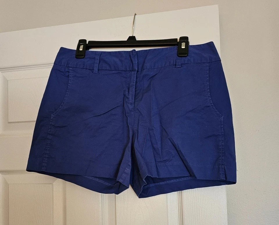 Pantalones Cortos Daisy Fuentes Mujer Azul Mezcla Algodón Talla 10 Informales Festival Verano Foto 1 de 4