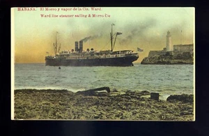 LS3706 - American Liner - Ward Line by Morro Castle - gebaut 1930 - Postkarte  - Bild 1 von 1