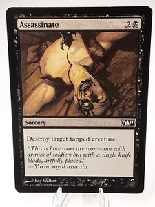 MTG - M11 - Assassinate - 081 - Lightly Played - Picture 1 of 5