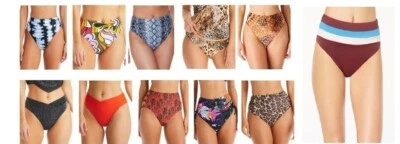 Nuevo con etiquetas Pantalones de bikini Bar III para mujer estilo surtido multicolor talla XS-XL $50 12HL178 Foto 1 de 4