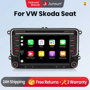 Radio de coche DAB+ CD DVD BT navegación para VW GOLF 5 6 Touran Tiguan Passat Polo 6R - Imagen 1 de 12
