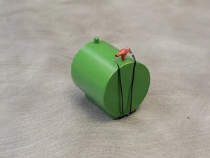 1/64 Custom scratch built Farm 1,200 gallon white fuel Barrel - Picture 1 of 4