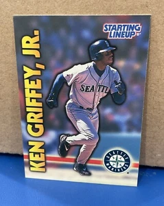 KEN GRIFFEY JR 1999 KENNER STARTING LINEUP CARD - SEATTLE MARINERS - Picture 1 of 2