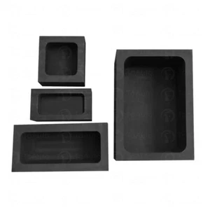 Gold Silver Graphite Ingot Mold Mould Bar Crucible for Melting Casting Refining - Picture 1 of 7