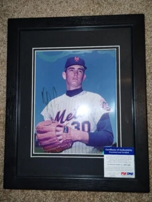 Nolan Ryan Signed Color Autographed 8x10 Photo N.Y. Mets PSA/DNA - Image 1 of 4